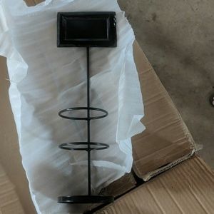 Wine bottle holders writeable top